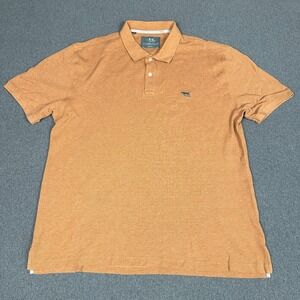 Rodd & Gunn GUNN POLO Mens 3XL Orange Sports Fit Pique Cotton Polo Shirt